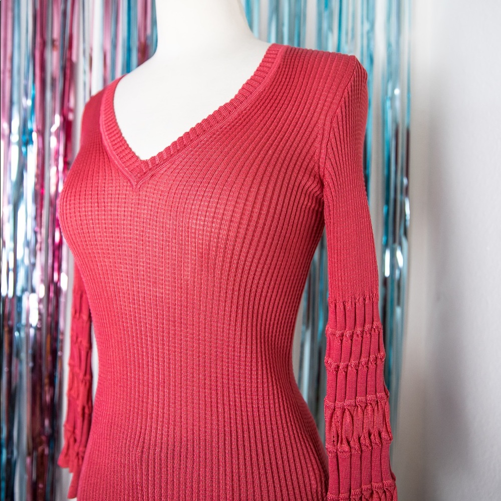 Missoni ¾ Bell Sleeved Knit Top